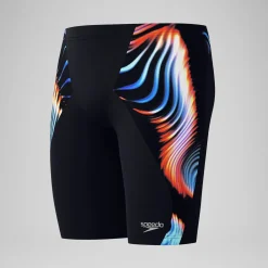 Jammer Homme Club Training V-Cut imprimé bleu marine/rouge