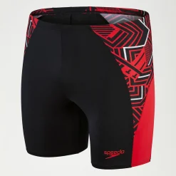 Jammer Homme ECO Endurance+ Splice mi-long noir/rouge