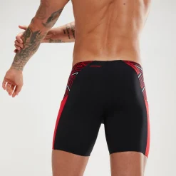 Jammer Homme ECO Endurance+ Splice mi-long noir/rouge