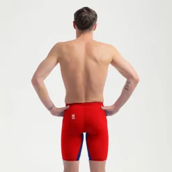Jammer Homme Fastskin LZR Pure Valor 2.0 Rouge/Bleu