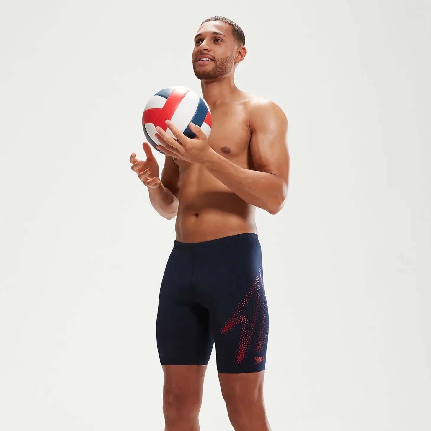 Jammer Homme HyperBoom Placement bleu marine/rouge