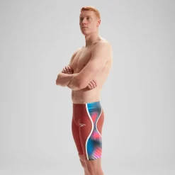Jammer taille haute - Fastskin LZR Pure Intent 2.0 pour Hommes Bleu/Rouge