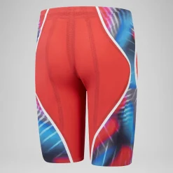 Jammer taille haute - Fastskin LZR Pure Intent 2.0 pour Hommes Bleu/Rouge