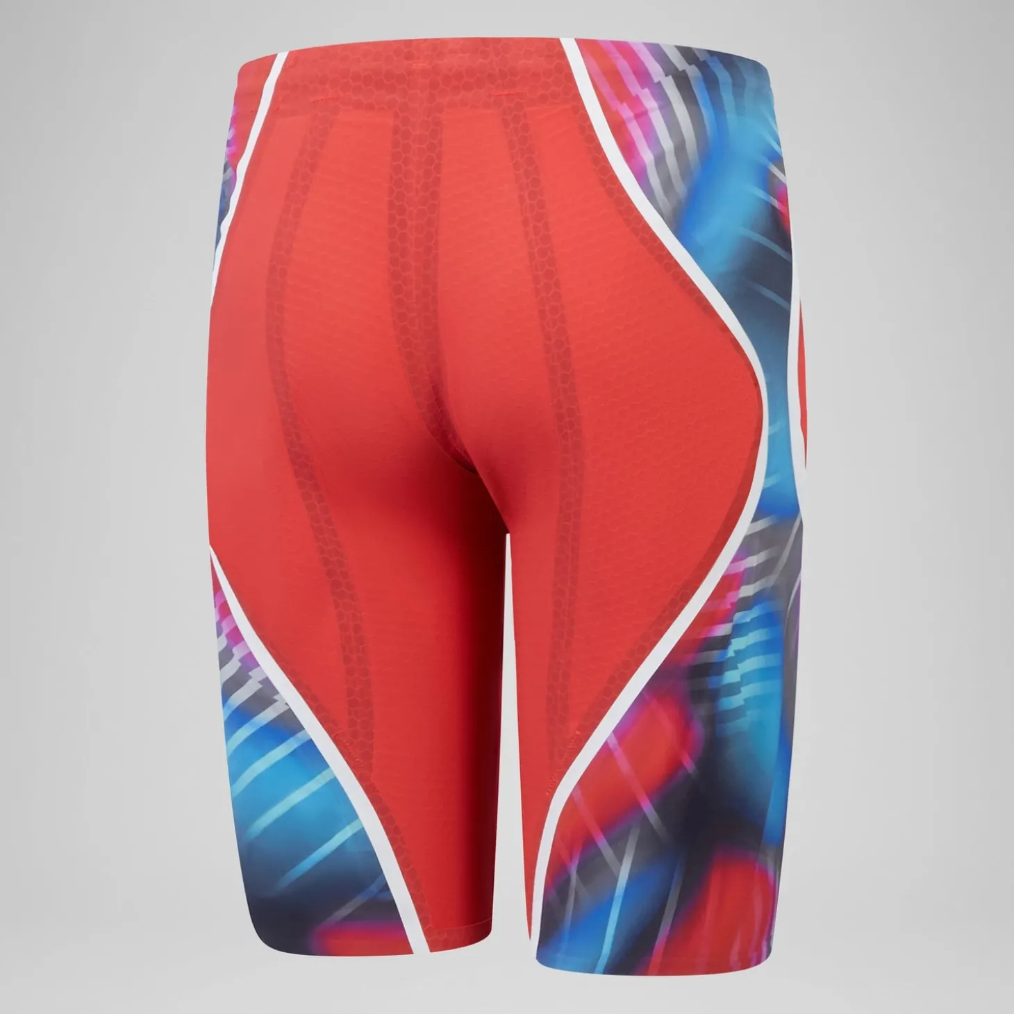 Jammer taille haute - Fastskin LZR Pure Intent 2.0 pour Hommes Bleu/Rouge