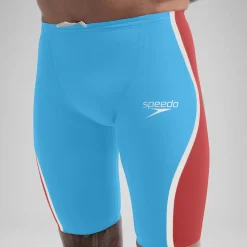 Jammer taille haute - Fastskin LZR Pure Intent 2.0 pour Hommes Bleu/Rouge
