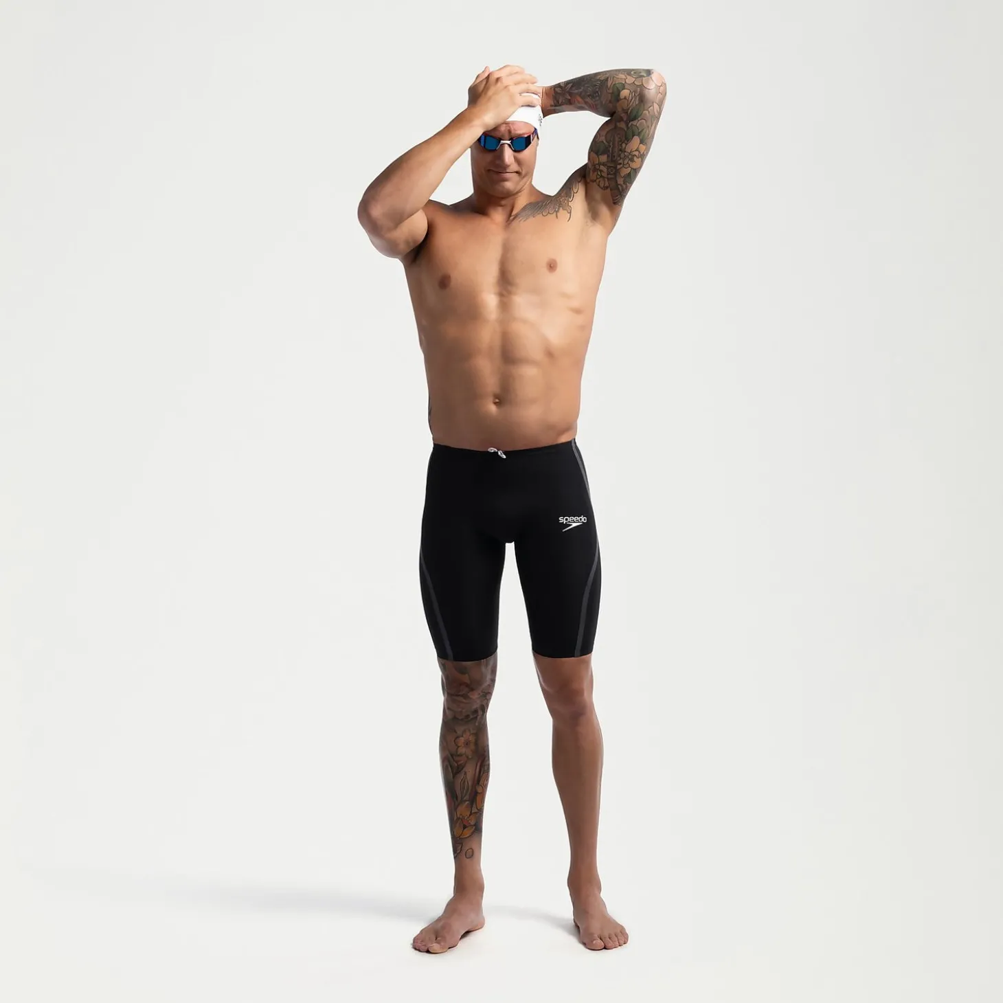 Jammer taille haute Homme Fastskin LZR Pure Intent 2.0 Backstroke Edition Noir/Irisé
