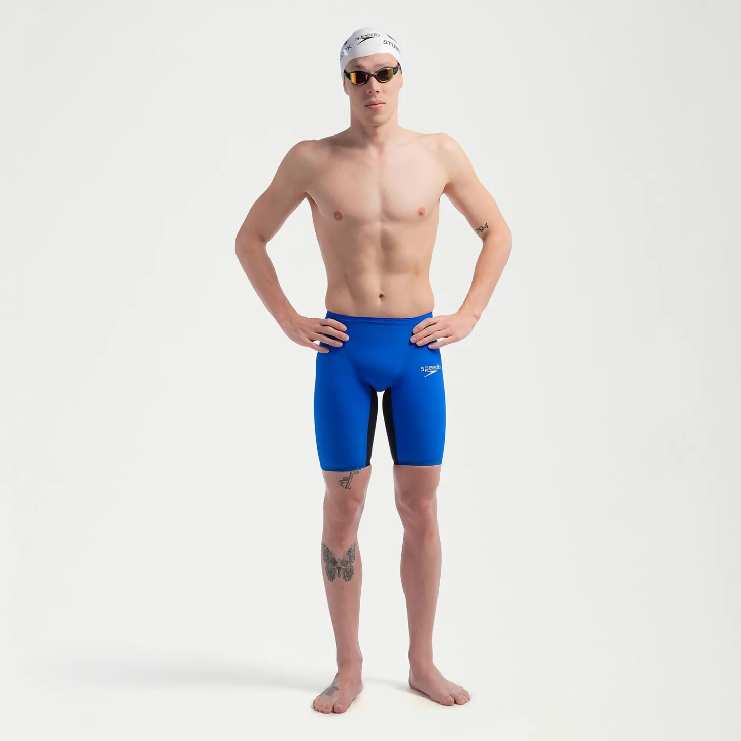 Jammer taille haute Homme Fastskin LZR Pure Valor 2.0 Bleu/Noir