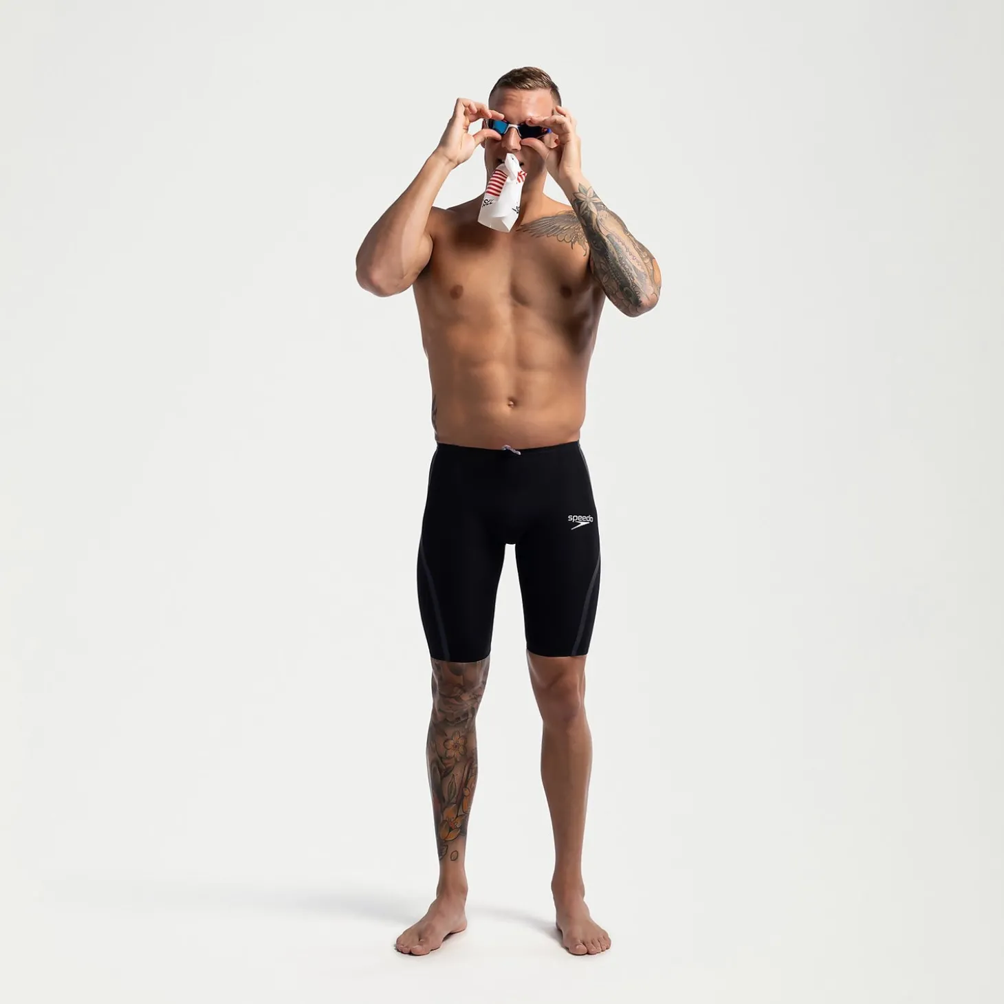 Jammer taille haute Homme Fastskin LZR Pure Intent 2.0 Backstroke Edition Noir/Irisé