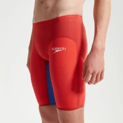 Jammer taille haute Homme Fastskin LZR Pure Valor 2.0 Rouge/Bleu
