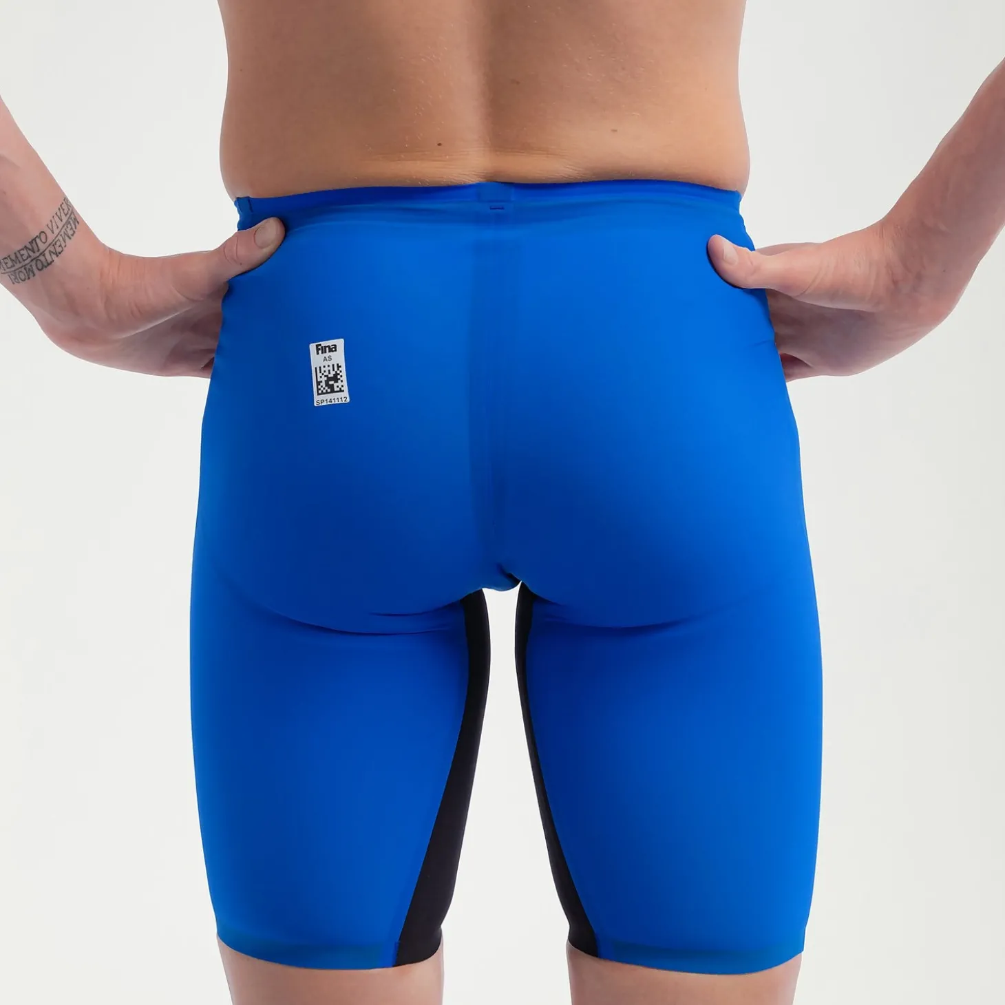 Jammer taille haute Homme Fastskin LZR Pure Valor 2.0 Bleu/Noir