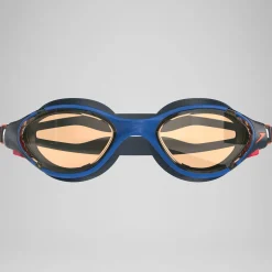 Lunettes de bain Adulte Biofuse bleu marine/orange