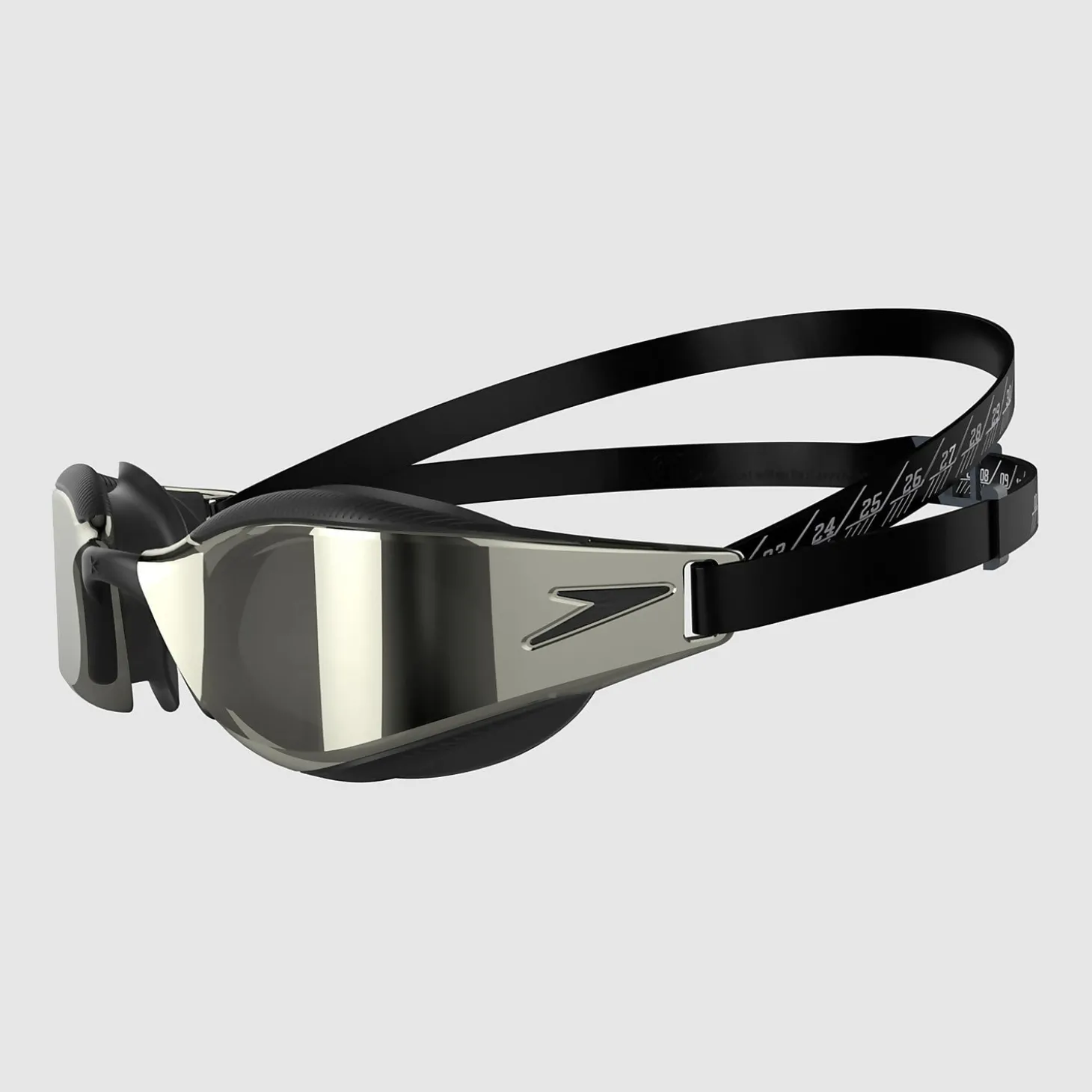 Lunettes de natation Adulte Fastskin Hyper Elite Miroir Noires