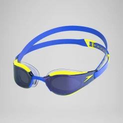 Lunettes de natation Adulte Fastskin Hyper Elite Miroir bleu/jaune