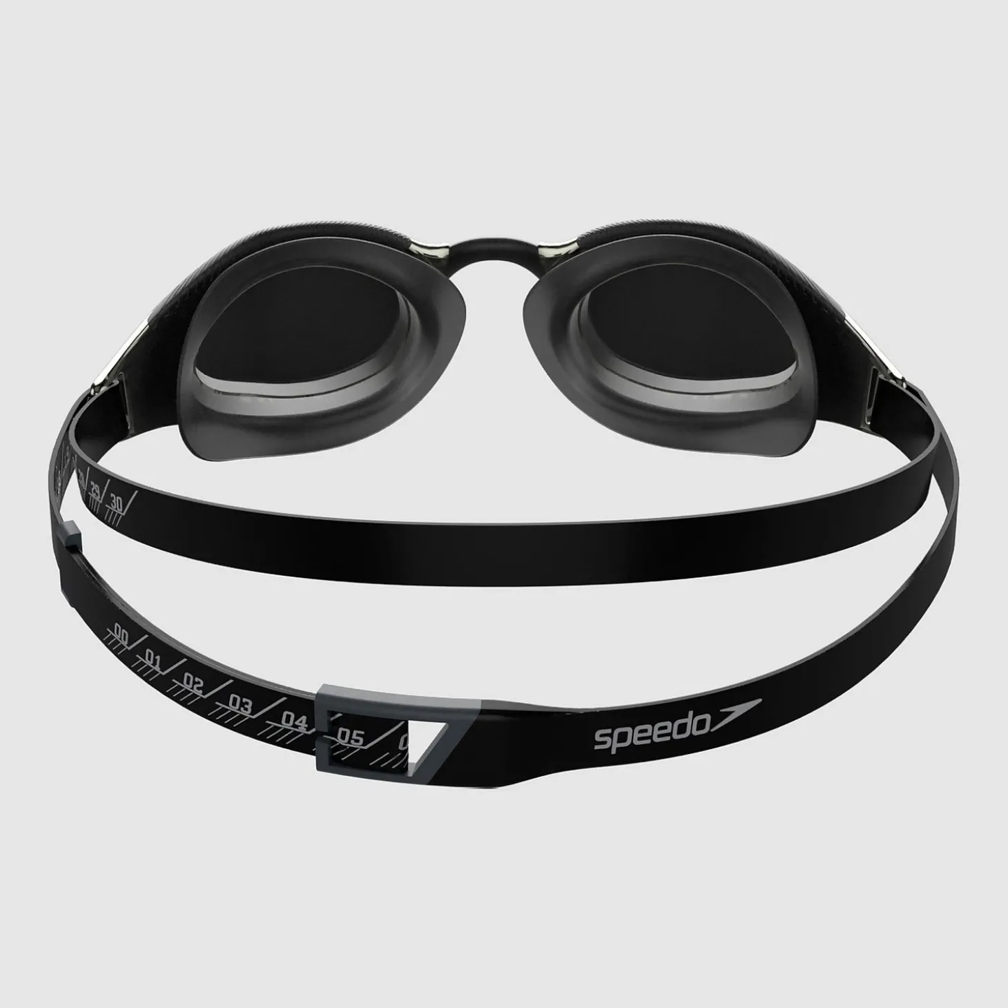 Lunettes de natation Adulte Fastskin Hyper Elite Miroir Noires