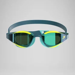 Lunettes de natation Adulte Fastskin Hyper Elite Miroir vert/jaune