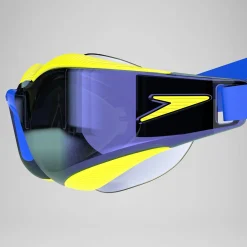 Lunettes de natation Adulte Fastskin Hyper Elite Miroir bleu/jaune
