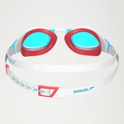 Lunettes de natation Adulte Fastskin Hyper Elite blanc/bleu/rouge