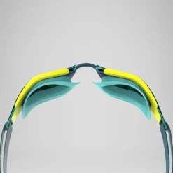 Lunettes de natation Adulte Fastskin Hyper Elite Miroir vert/jaune