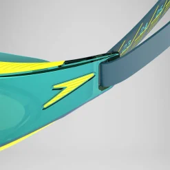 Lunettes de natation Adulte Fastskin Hyper Elite Miroir vert/jaune