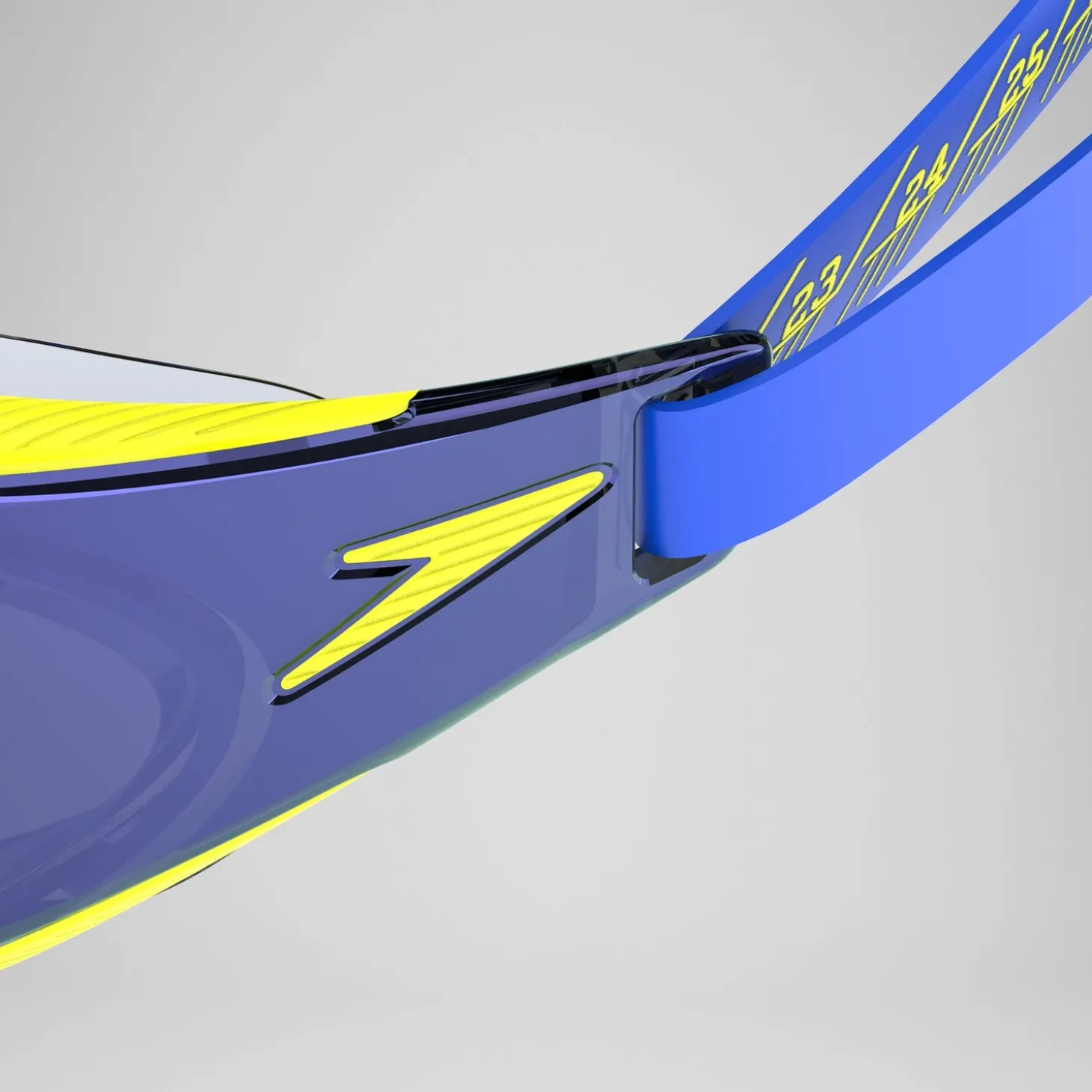 Lunettes de natation Adulte Fastskin Hyper Elite Miroir bleu/jaune