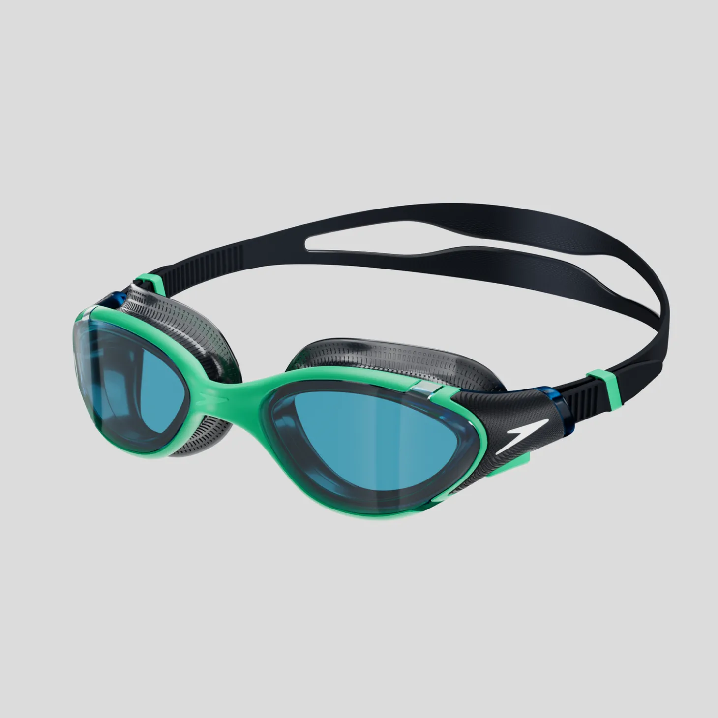 Lunettes de natation Biofuse 2.0 Adulte bleu marine/vert