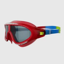 Lunettes de natation enfant Biofuse Rift Rouge/Fumée