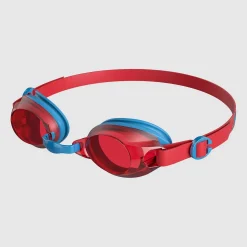 Lunettes de Natation Junior Turquoise/Rouge lave