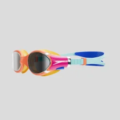 Lunettes de natation Junior Biofuse 2.0 effet miroir bleu/orange