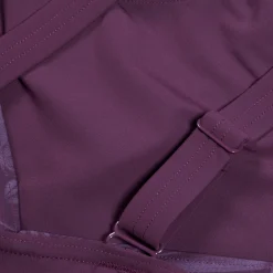 Maillot de bain 1 pièce à imprimé Shaping LunaElustre pour Femmes Prune dandy