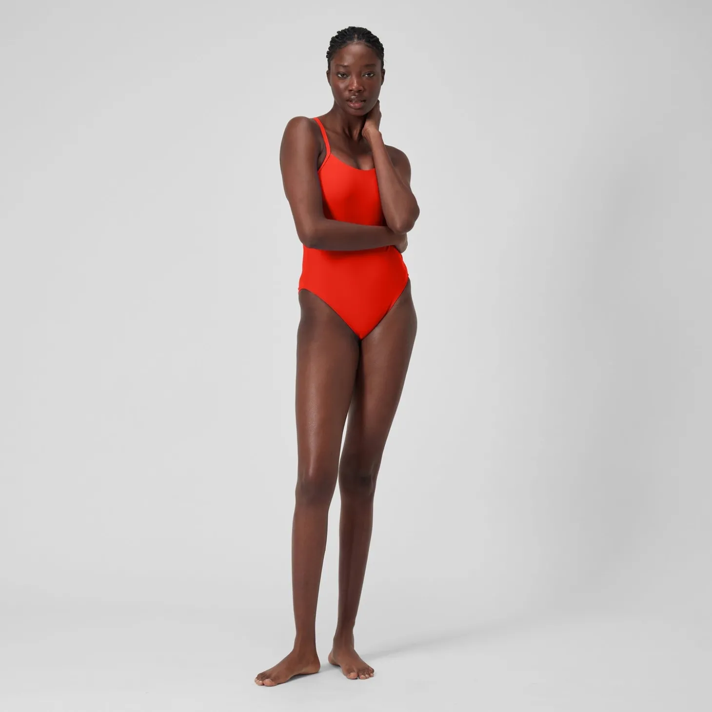 Maillot de bain 1 pièce color-block Racerback pour Femmes Dragon Fire