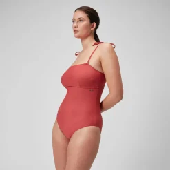 Maillot de bain bandeau 1 pièce Shaping pour Femmes Poussière spatiale