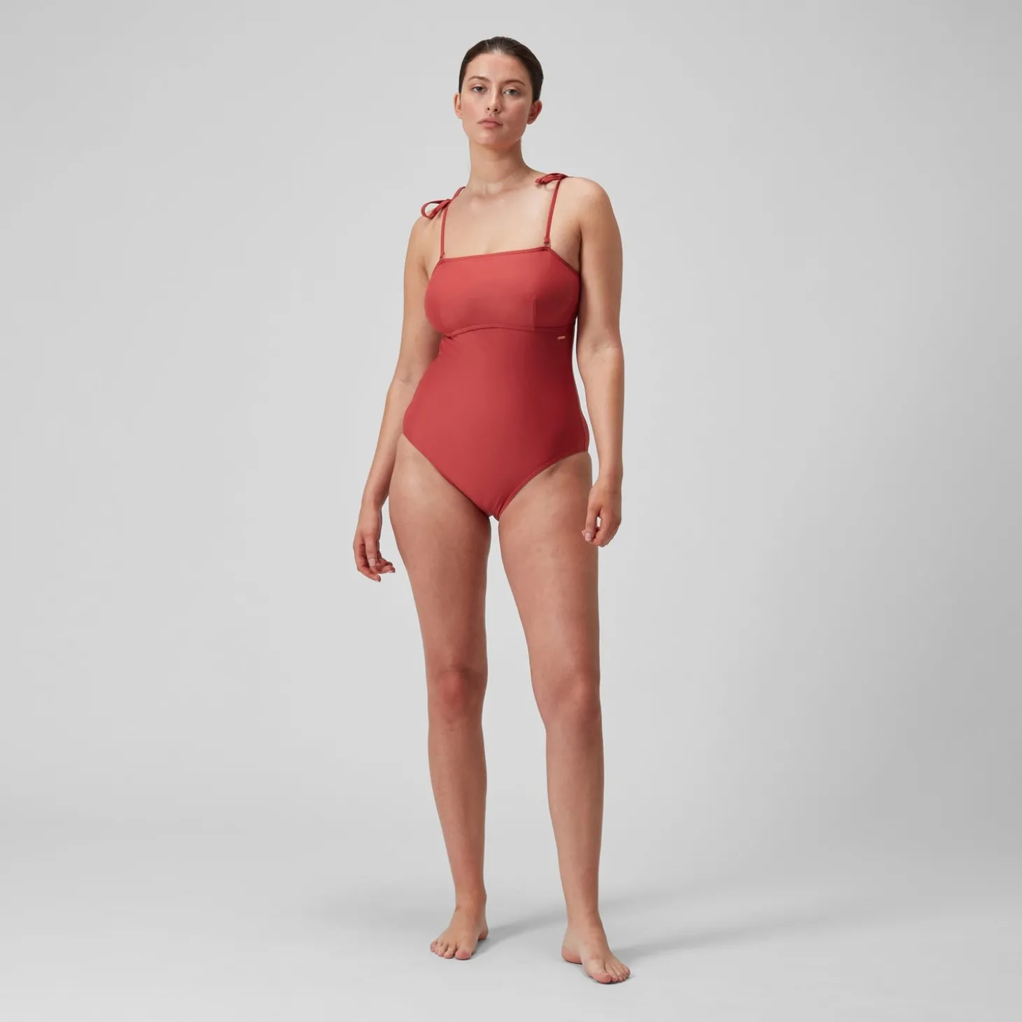 Maillot de bain bandeau 1 pièce Shaping pour Femmes Poussière spatiale