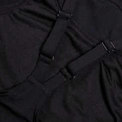 Maillot de bain dos en V End+ (plus long) Noir