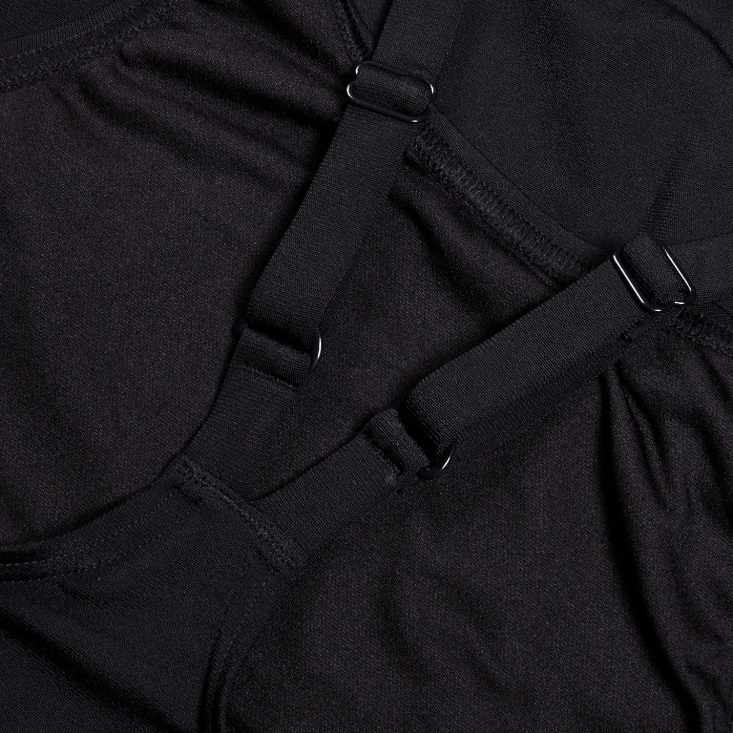 Maillot de bain dos en V End+ (plus long) Noir