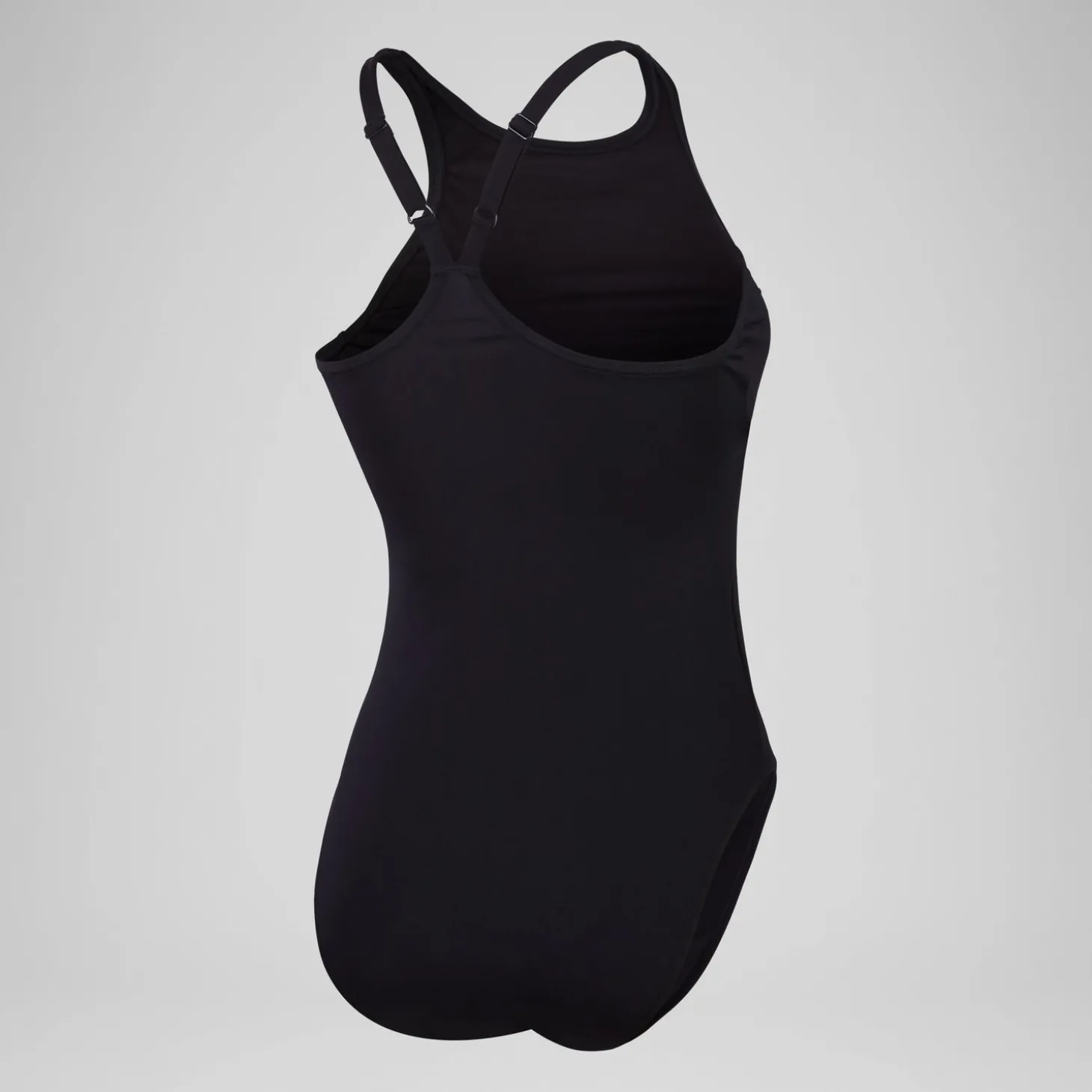 Maillot de bain dos en V End+ (plus long) Noir