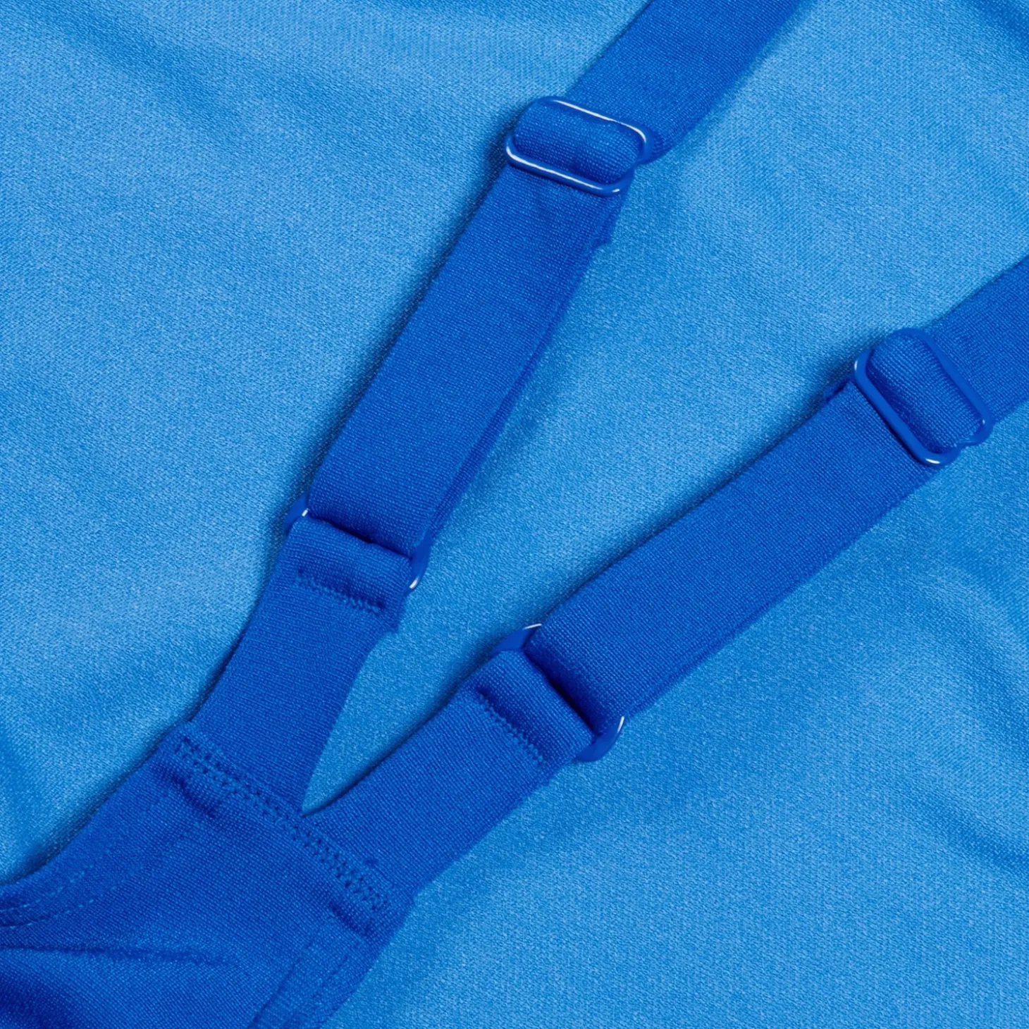 Maillot de bain dos en V End+ (plus long) pour Femmes Bleu cobalt profond
