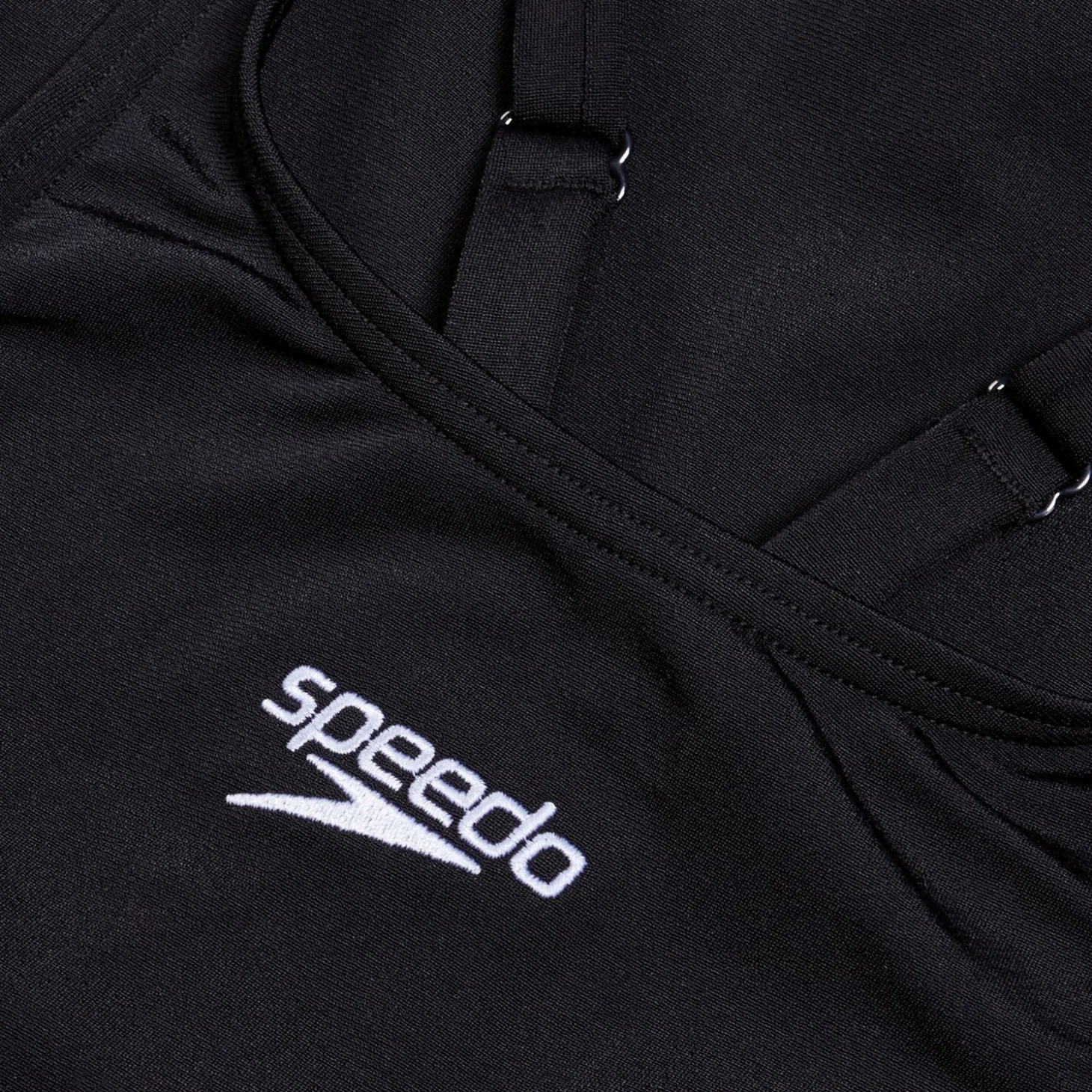 Maillot de bain dos en V End+ (plus long) Noir