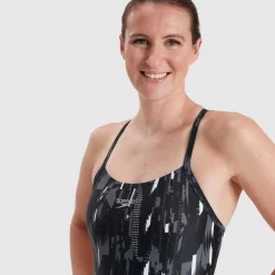 Maillot de bain Femme Allover Rippleback noir/gris
