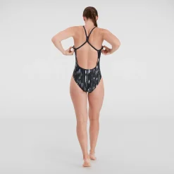Maillot de bain Femme Allover Rippleback noir/gris