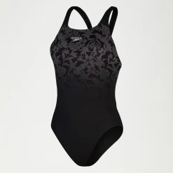 Maillot de bain Femme Club Training Powerback noir/gris
