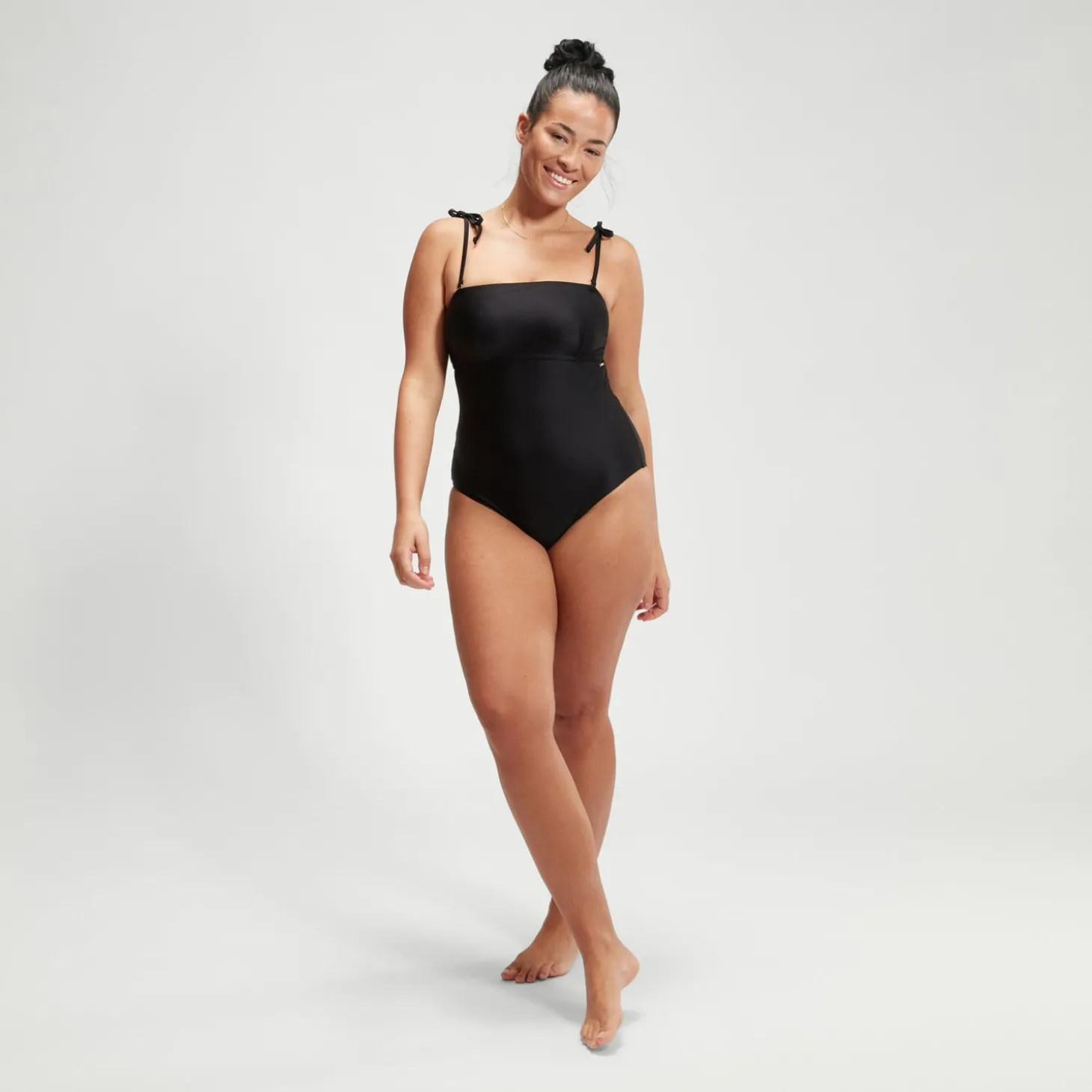 Maillot de bain Femme effet galbant Bandeau noir