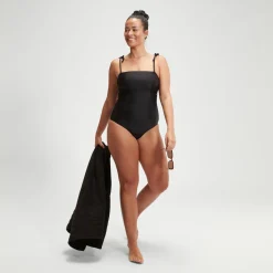 Maillot de bain Femme effet galbant Bandeau noir