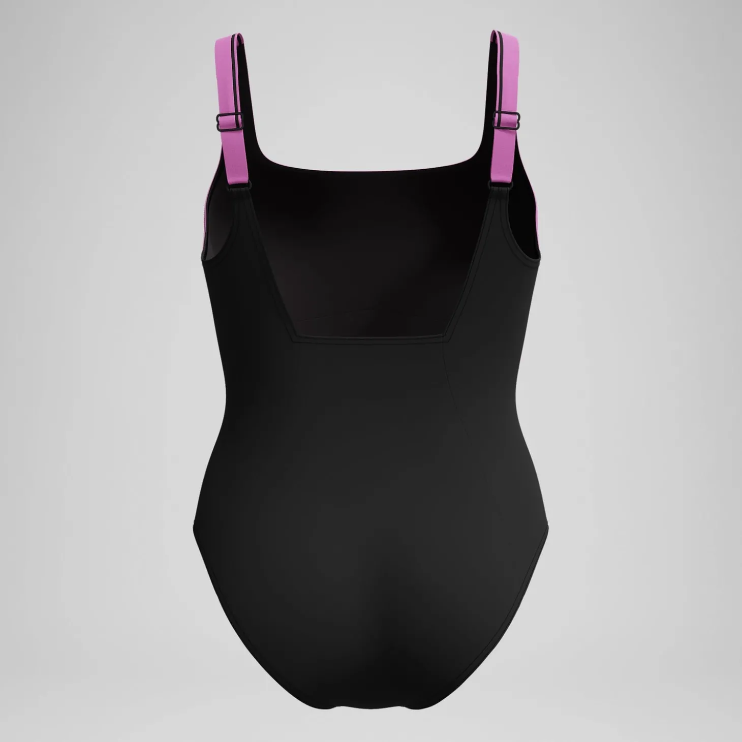 Maillot de bain Femme effet galbant Contour Eclipse noir/rose