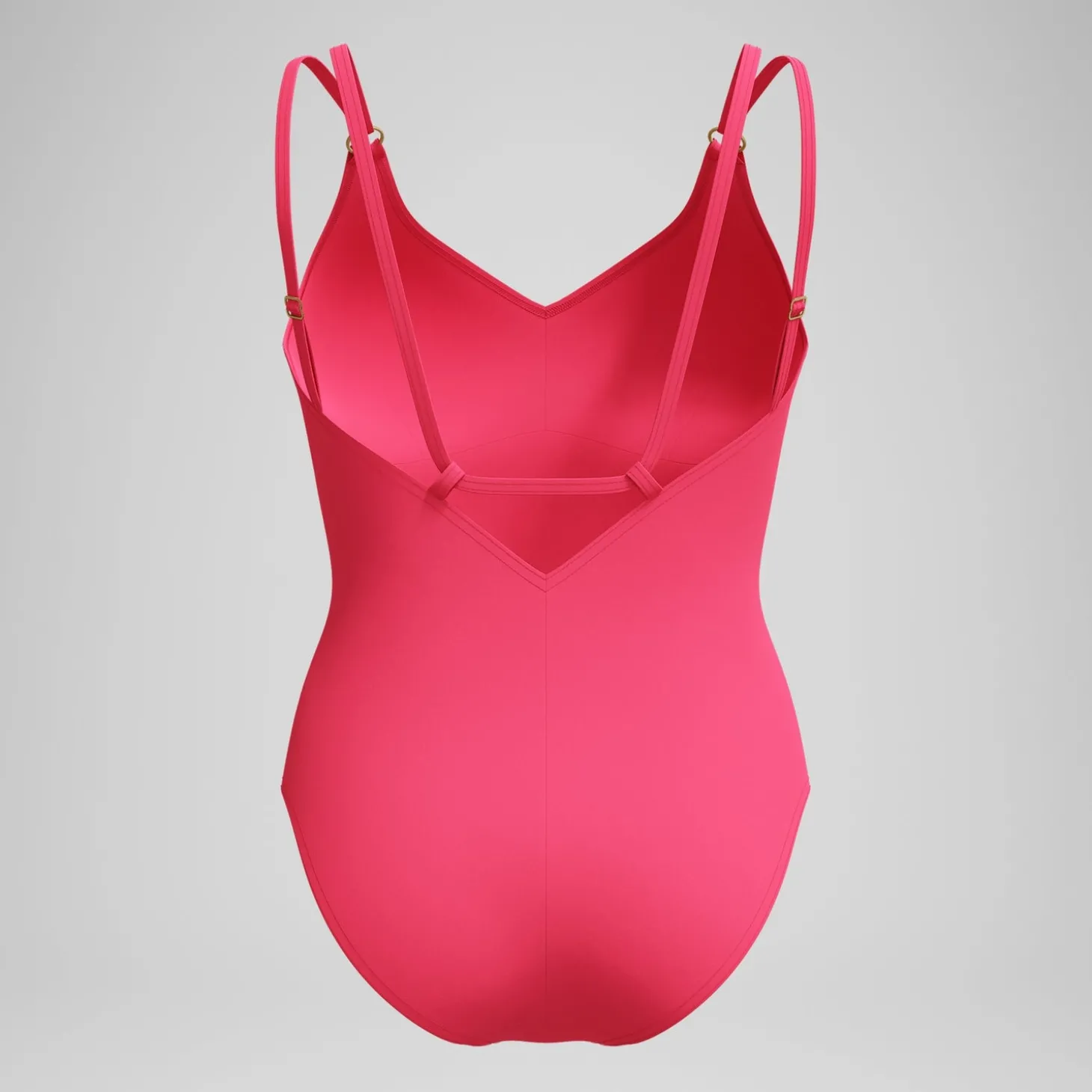 Maillot de bain Femme effet galbant Strappy rouge