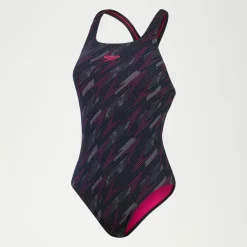 Maillot de bain Femme HyperBoom Medalist noir/rose