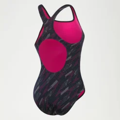 Maillot de bain Femme HyperBoom Medalist noir/rose