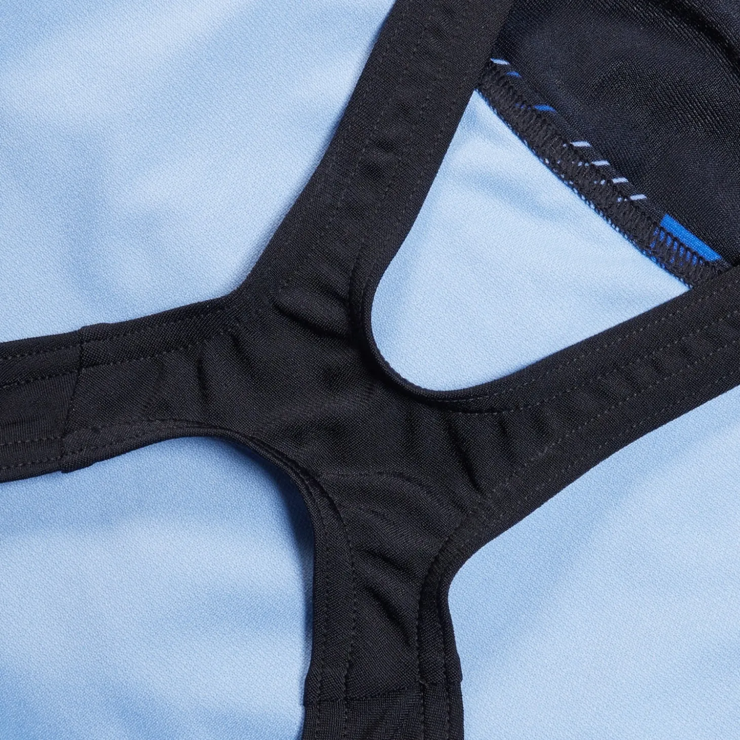 Maillot de bain Femme HyperBoom Muscleback noir/bleu