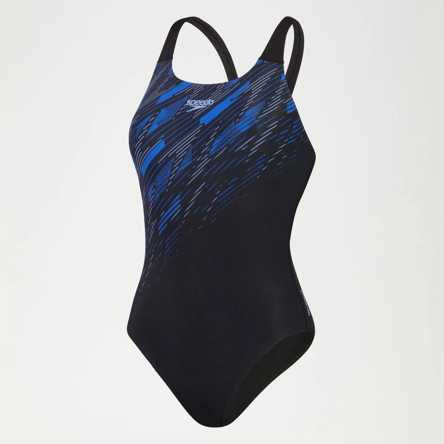 Maillot de bain Femme HyperBoom Muscleback noir/bleu