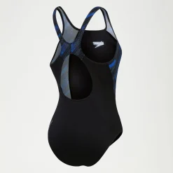 Maillot de bain Femme HyperBoom Muscleback noir/bleu