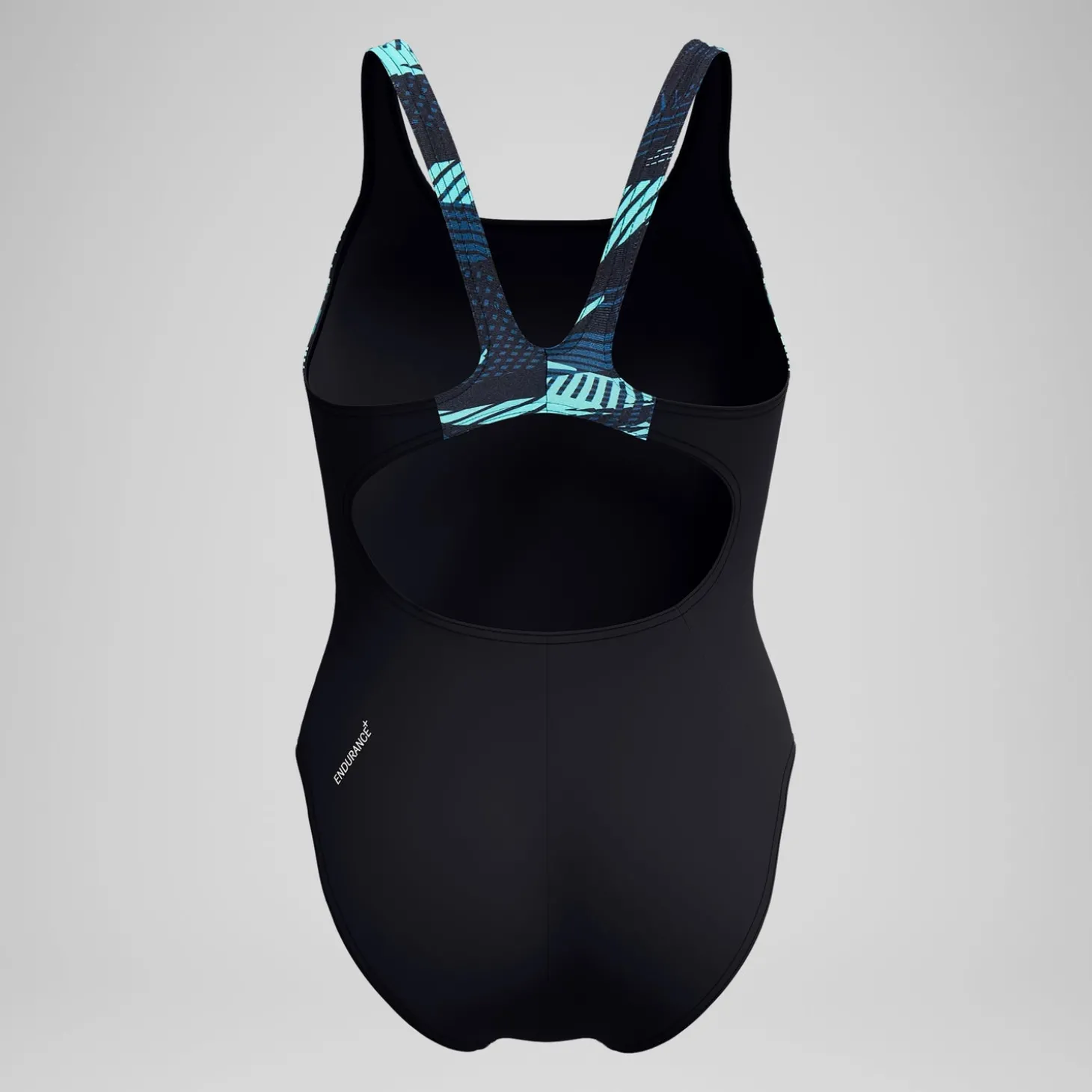 Maillot de bain Femme HyperBoom Splice Muscleback sarcelle foncé/vert